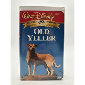 Old Yeller (VHS, 1998, Clam Shell Animal Adventure Series)‎